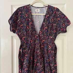 Marine Layer Camila Mini Dress in Multi Floral